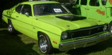 1975 Plymouth Duster Font View